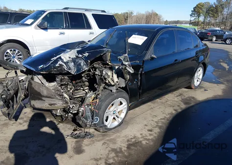 2008 BMW 328I from USA, damaged, VIN WBAVA37578NL18604